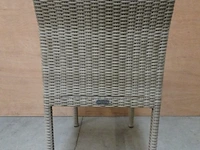 2 x luxury lounge ergo stapelbare wickerstoel antique kobo - afbeelding 3 van  4