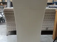 2 x m-furn interieurstoel diva op poten misty grijs - afbeelding 3 van  3