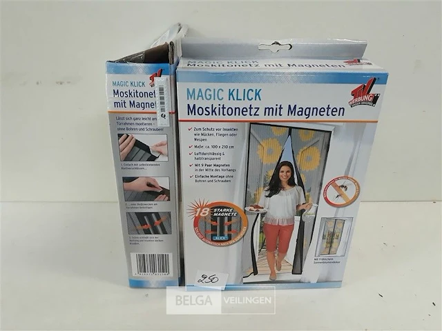 2 x magnetische vliegendeur 100x210 cm - afbeelding 1 van  3