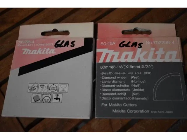 2 x makita diamantzaagblad - afbeelding 1 van  1