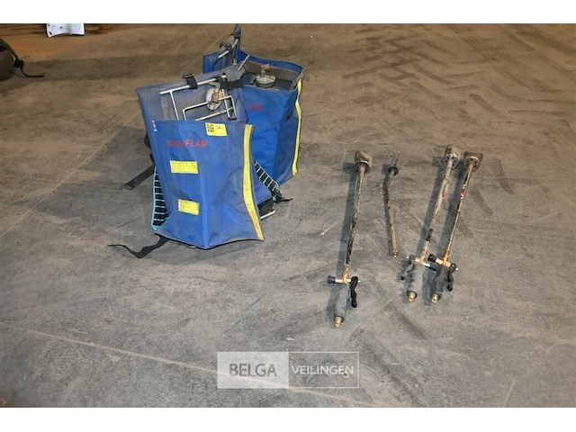 2 x manuflam ruggedragen onkruidbrander - afbeelding 1 van  7
