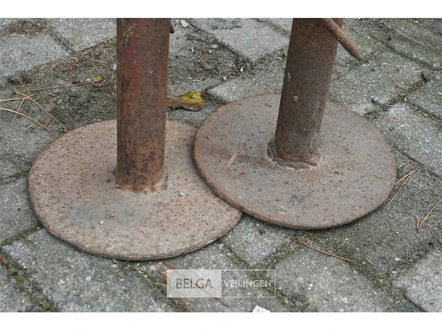 2 x metalen assteun - afbeelding 2 van  4