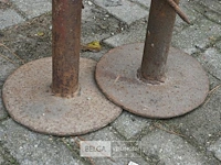 2 x metalen assteun - afbeelding 2 van  4