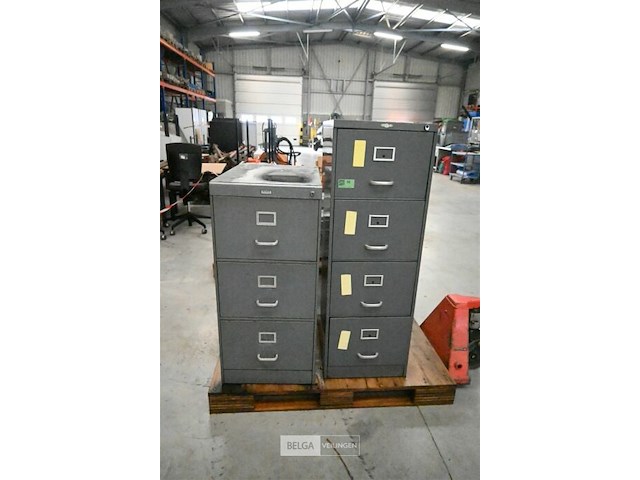 2 x metalen dossierkast - afbeelding 1 van  8