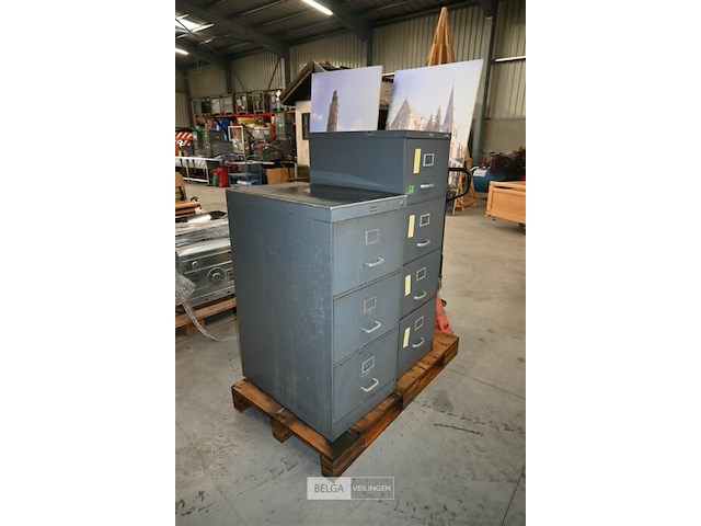 2 x metalen dossierkast - afbeelding 2 van  8