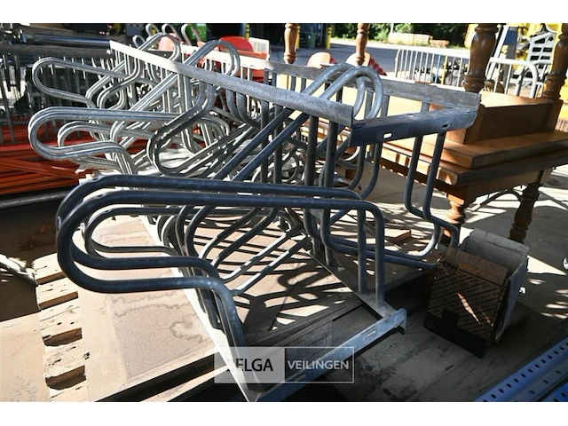 2 x metalen fietsrek - afbeelding 2 van  4