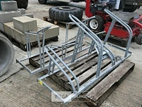 2 x metalen fietsrek