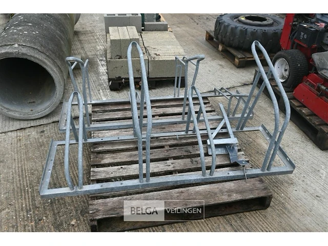 2 x metalen fietsrek - afbeelding 2 van  5