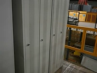 2 x metalen lockerkast voor 2 personen - afbeelding 1 van  4