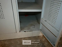 2 x metalen lockerkast voor 2 personen - afbeelding 4 van  4