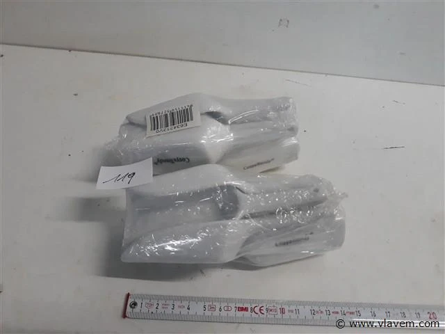 2 x mini schep porselein 6 stuks - afbeelding 1 van  2
