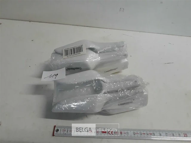 2 x mini schep porselein 6 stuks - afbeelding 1 van  3