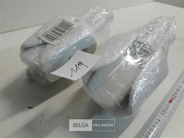 2 x mini schep porselein 6 stuks - afbeelding 3 van  3