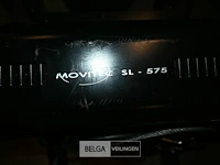 2 x movitec sl 575 moving head + flightcase - afbeelding 5 van  9