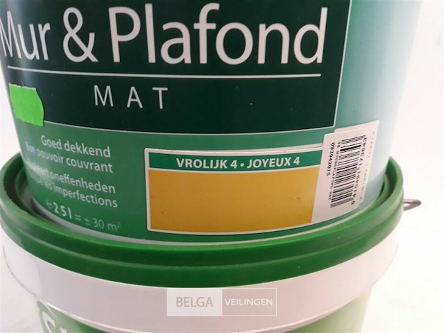 2 x muur en plafond verf stelatex 2,5l - afbeelding 3 van  3