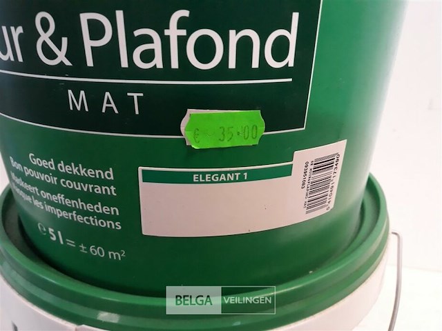 2 x muur en plafond verf stelatex 5l - afbeelding 3 van  3