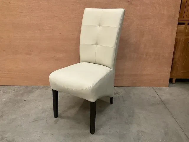 2 x mxsofa interieurstoel diva - sierstiksels pu misty - afbeelding 1 van  3
