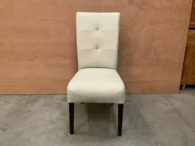 2 x mxsofa interieurstoel diva - sierstiksels pu misty - afbeelding 3 van  3