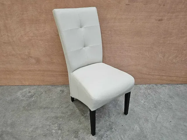 2 x mxsofa interieurstoel diva - sierstiksels pu misty - afbeelding 1 van  4