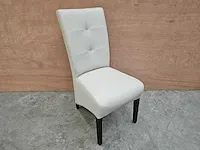 2 x mxsofa interieurstoel diva - sierstiksels pu misty - afbeelding 1 van  4
