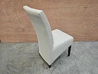 2 x mxsofa interieurstoel diva - sierstiksels pu misty - afbeelding 2 van  4