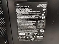 2 x nec x551un 55" seamless lcd monitor - afbeelding 5 van  7