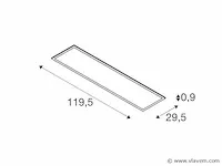 2 x nomad cristal design led panelen 120 x 30 cm - afbeelding 6 van  6