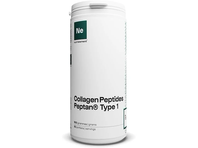 2 x nutrimuscle nutrielement - collageen peptide type 1 poeder - afbeelding 1 van  1