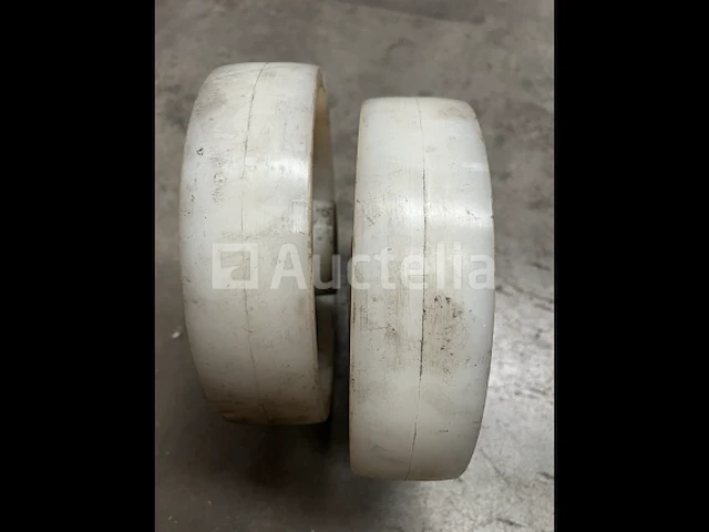 2 x nylon wiel 200mm - afbeelding 4 van  6