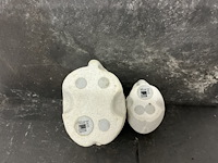 2 x olifanten in zandsteen "marbell" by store art belgium - afbeelding 2 van  2