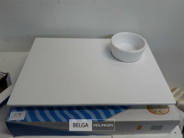 2 x ontbijtbord met kopje - afbeelding 3 van  3