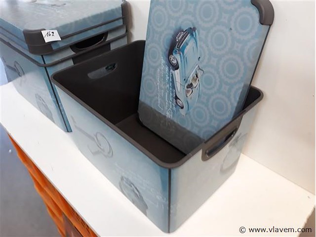 2 x opbergdoos curver auto print 37x28x23 cm - afbeelding 2 van  2