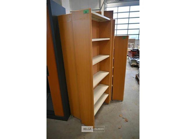 2 x open houten kast - afbeelding 1 van  4