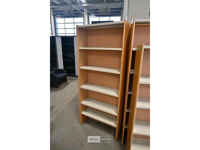 2 x open houten kast - afbeelding 2 van  4