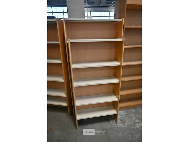 2 x open houten kast - afbeelding 1 van  4