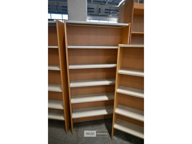 2 x open houten kast - afbeelding 2 van  4