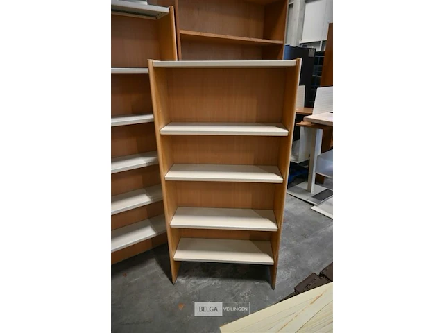 2 x open houten kast - afbeelding 3 van  4