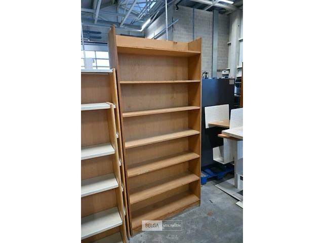 2 x open houten kast - afbeelding 1 van  4