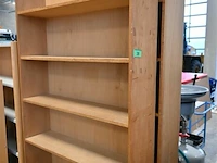 2 x open houten kast - afbeelding 2 van  4