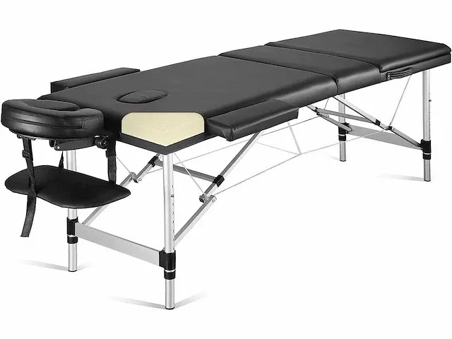 2 x opvouwbare mobiele massagetafels, 3 zones - afbeelding 1 van  7