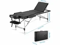 2 x opvouwbare mobiele massagetafels, 3 zones - afbeelding 5 van  7