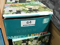 2 x party led licht set ( 10 x 8 led) - afbeelding 1 van  5