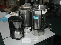 2 x perculator + koffiezetapparaat - afbeelding 1 van  6