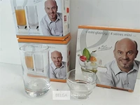2 x piet huysentruyt glazen 2 st 25cl + 1x4 st 11cl - afbeelding 3 van  3