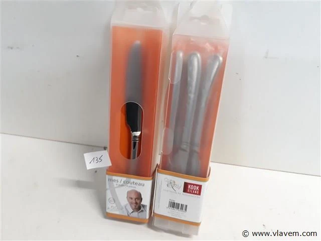2 x piet huysentruyt tafelmessen 6 stuks - afbeelding 1 van  2