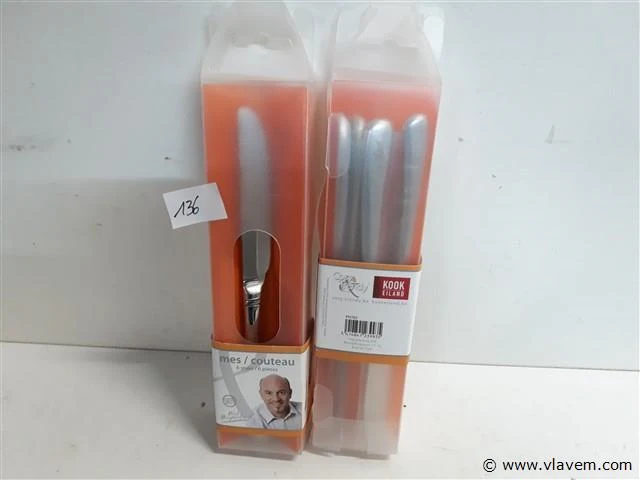 2 x piet huysentruyt tafelmessen 6 stuks - afbeelding 1 van  2