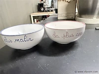 2 x potjes met franse opschrift - afbeelding 3 van  3