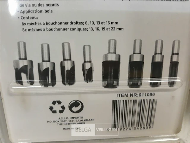 2 x proppenboor 8 delig - afbeelding 3 van  3
