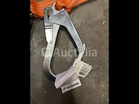2 x protecta veiligheidslijn met 2 x aj595 stalen steigerhaken - afbeelding 1 van  3