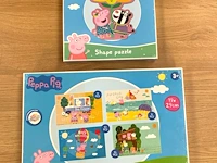 2 x puzzel - peppa pig - afbeelding 1 van  3